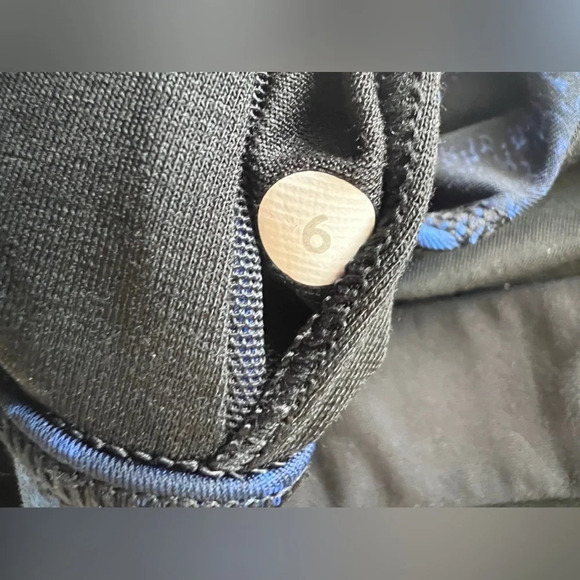 Lululemon All Sport Bra Top Adjustable Nightsky Harbor Blue Black 6 S - Picture 9 of 10